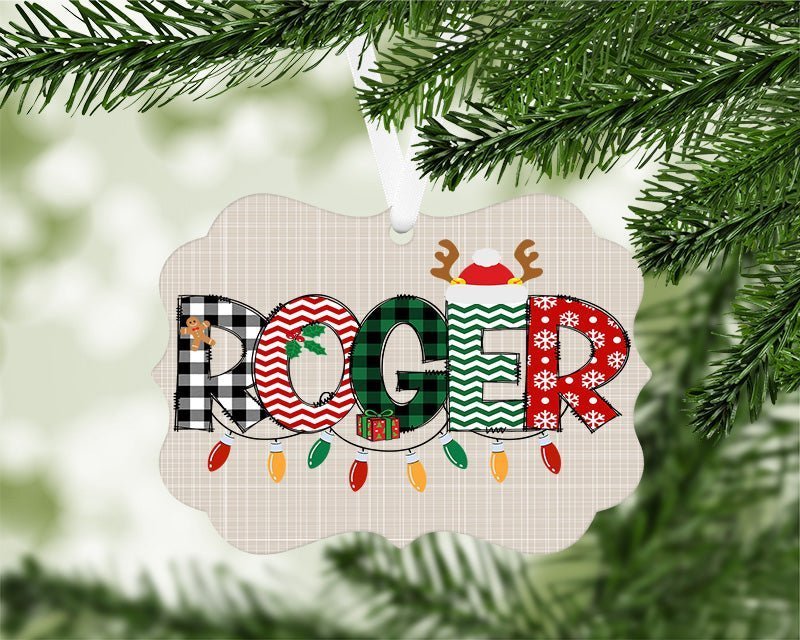 Custom Christmas Ornament - Petite & Sassy Designs