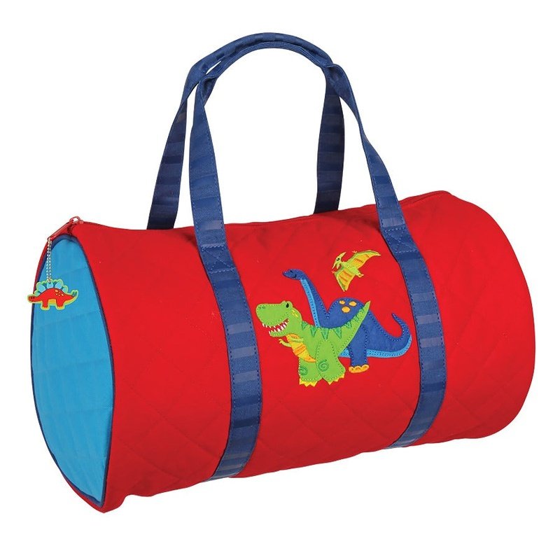 Quilted Dinosaur Duffle Bag - Petite & Sassy Designs