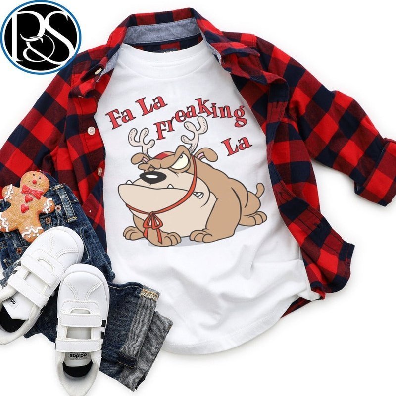 Fa La Freakin' La Christmas Sweatshirt - Petite & Sassy Designs