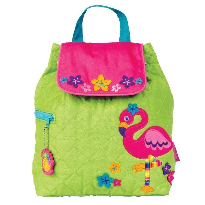 Flamingo Quilted Backpack - Petite & Sassy Designs