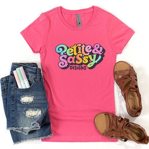 Petite & Sassy Logo Top - Petite & Sassy Designs