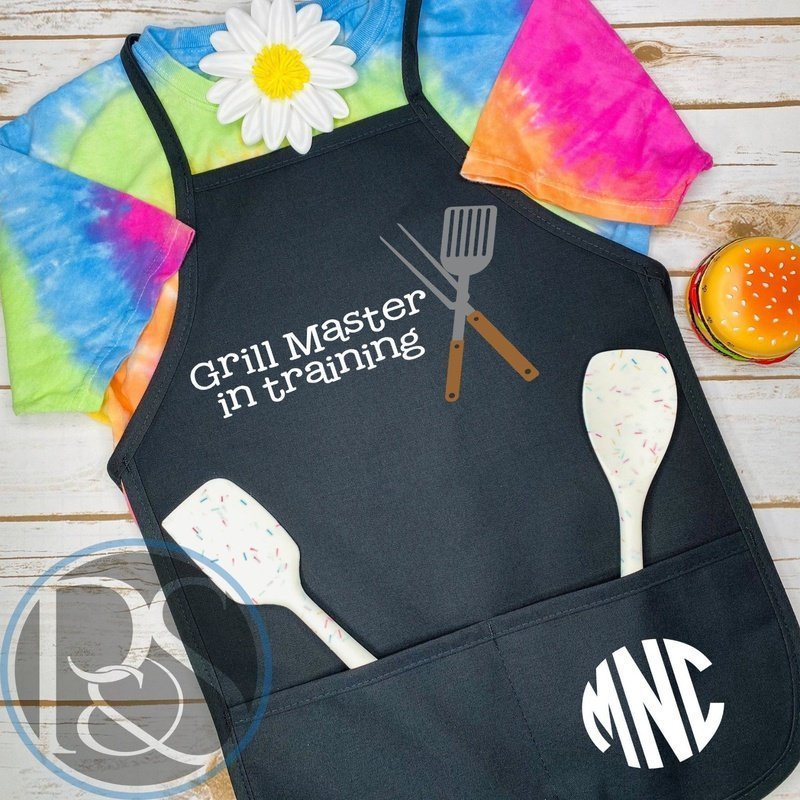 Kids Grill Master Apron - Petite & Sassy Designs