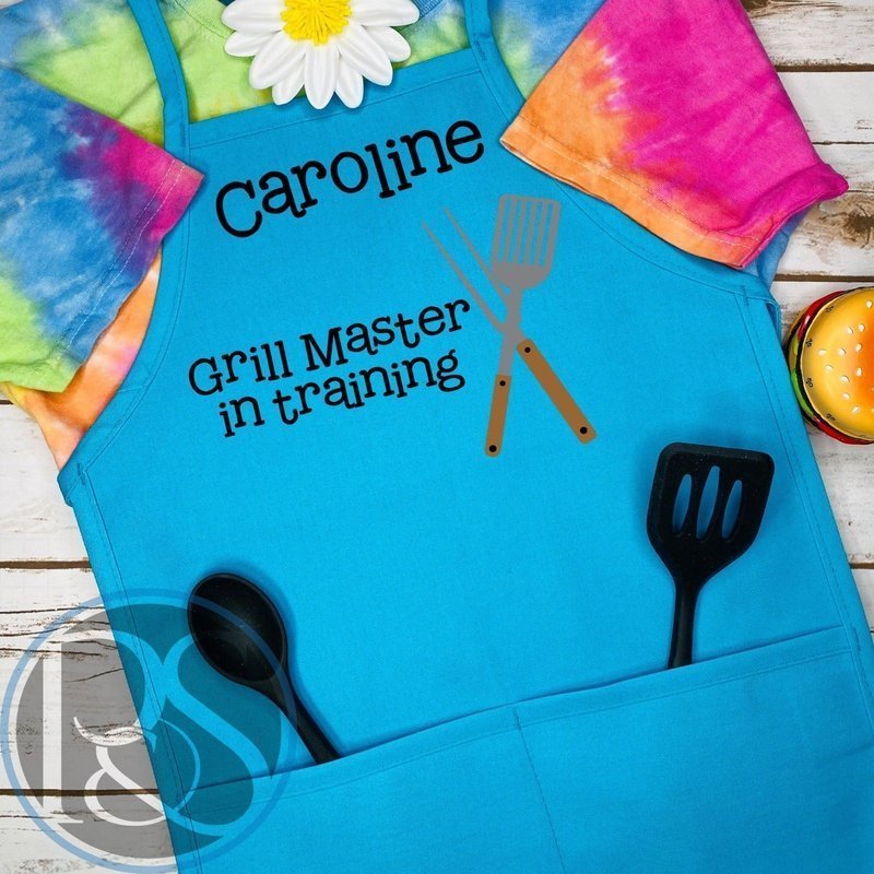 Kids Grill Master Apron - Petite & Sassy Designs