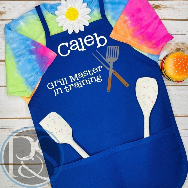 Kids Grill Master Apron - Petite & Sassy Designs