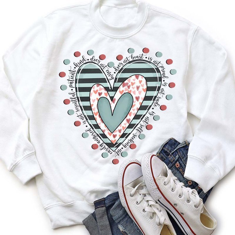 Love does not envy Pullover - Petite & Sassy Designs