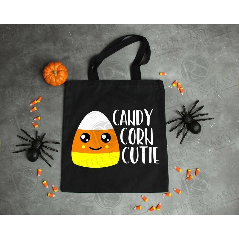 Candy Corn Cutie Trick or Treat Bag - Petite & Sassy Designs