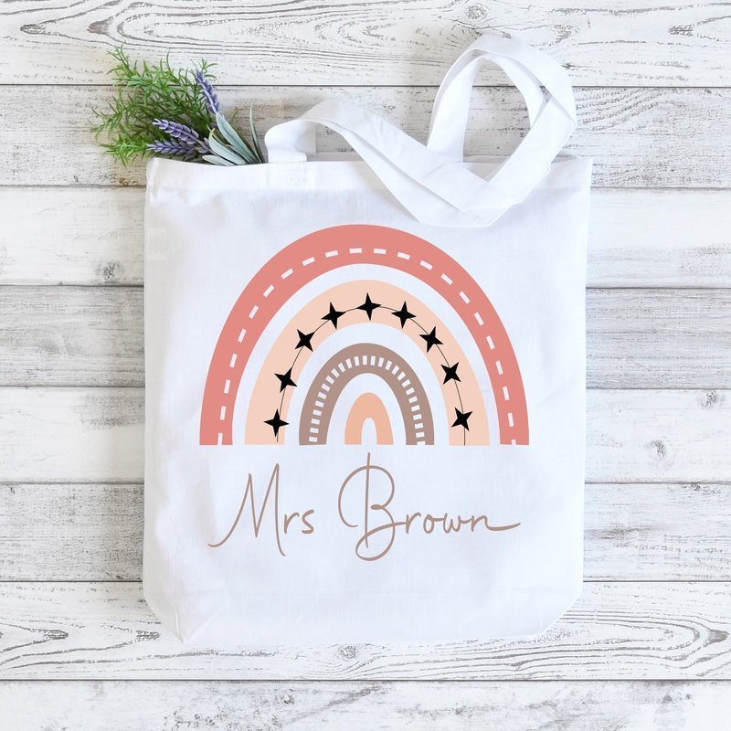 Rainbow Tote - Petite & Sassy Designs