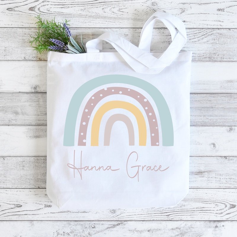 Rainbow Tote - Petite & Sassy Designs