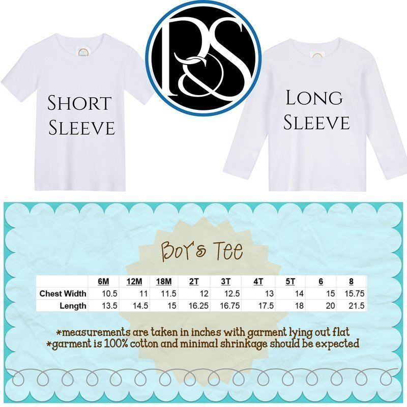 Teal Plaid Monogram Graphic Tee - Petite & Sassy Designs