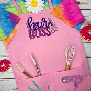 Hair Boss Kids Apron - Petite & Sassy Designs