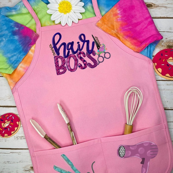 Hair Boss Kids Apron - Petite & Sassy Designs