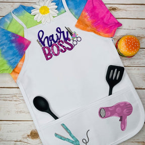 Hair Boss Kids Apron - Petite & Sassy Designs