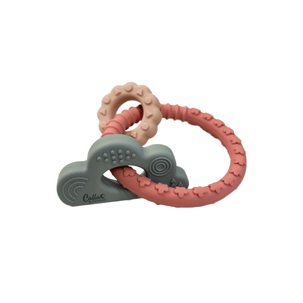 Cloudy Days Silicone Teether - Petite & Sassy Designs