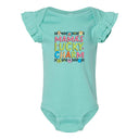 Mama's Lucky Charm Flutter Sleeve Bodysuit - Petite & Sassy Designs