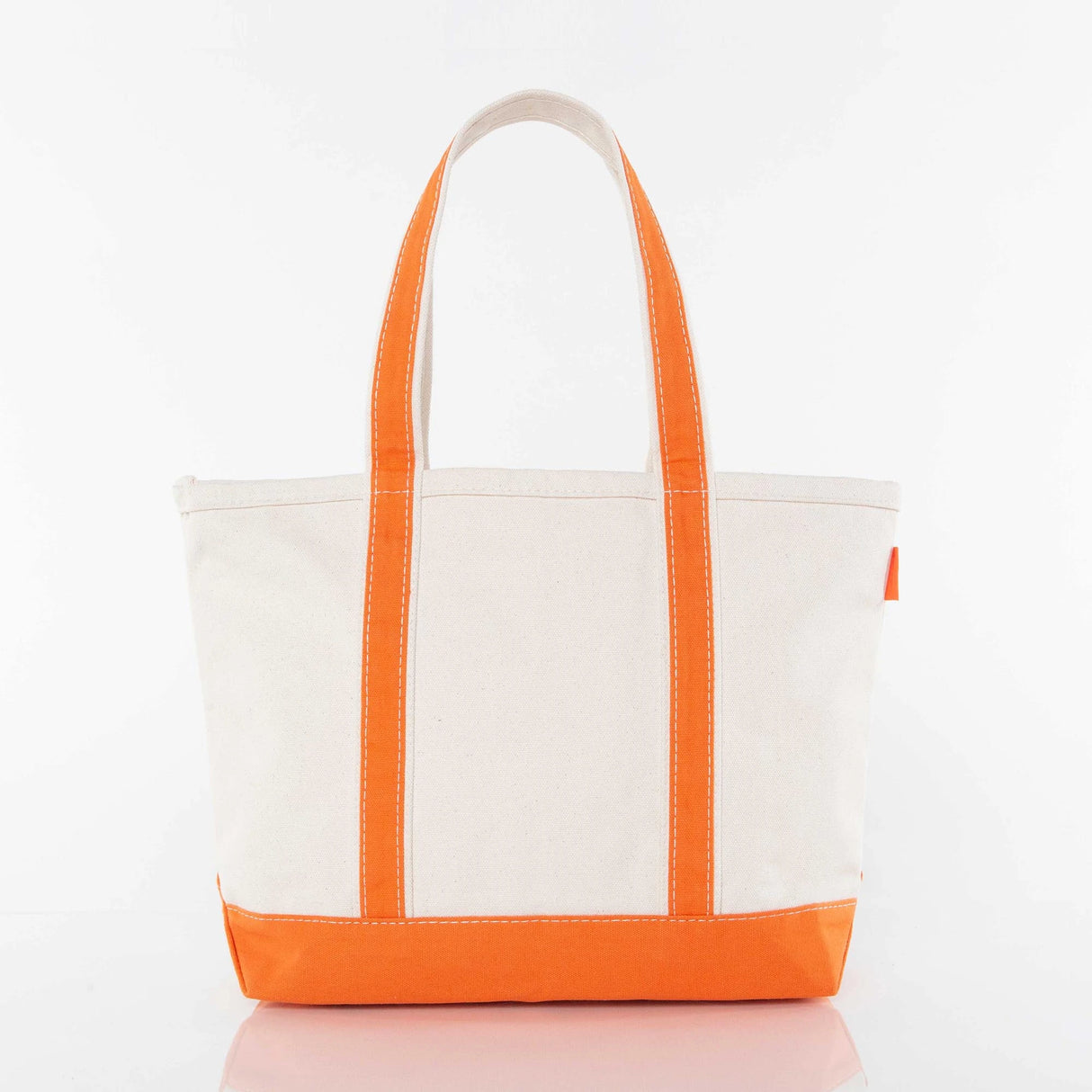 Orange Medium Classic Tote - Petite & Sassy Designs