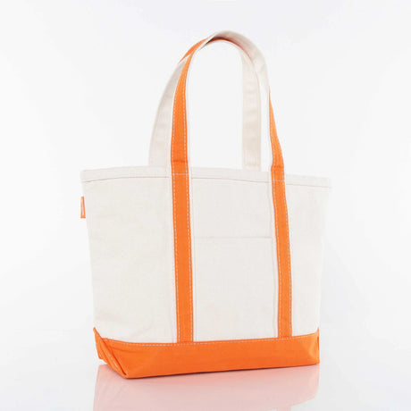 Orange Medium Classic Tote - Petite & Sassy Designs