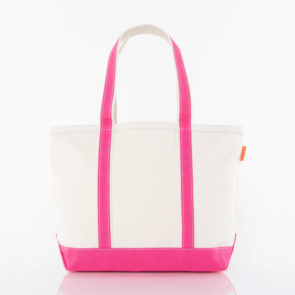 Hot Pink Medium Classic Tote - Petite & Sassy Designs