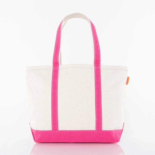 Hot Pink Medium Classic Tote - Petite & Sassy Designs