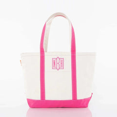 Hot Pink Medium Classic Tote - Petite & Sassy Designs