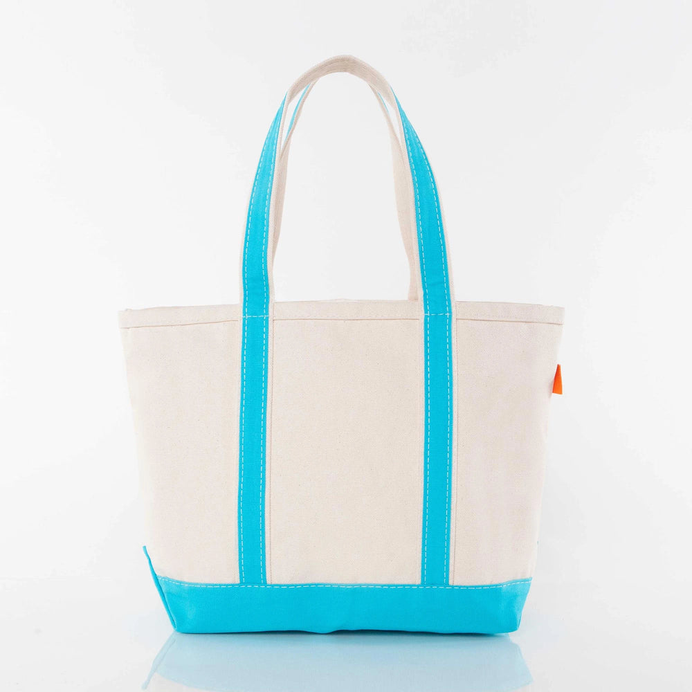 Turquoise Medium Classic Tote - Petite & Sassy Designs