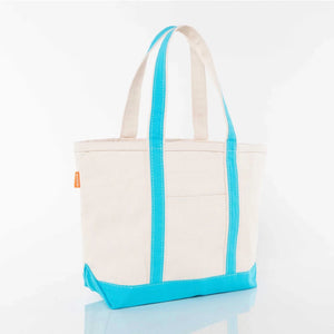 Turquoise Medium Classic Tote - Petite & Sassy Designs