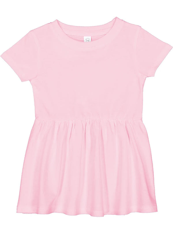 Girls Fine Jersey Dress in Pink - Petite & Sassy Designs