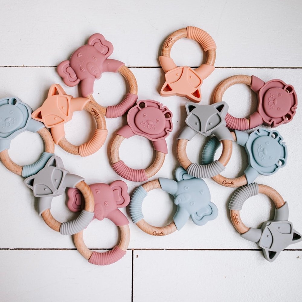 Fox Silicone Teether - Petite & Sassy Designs