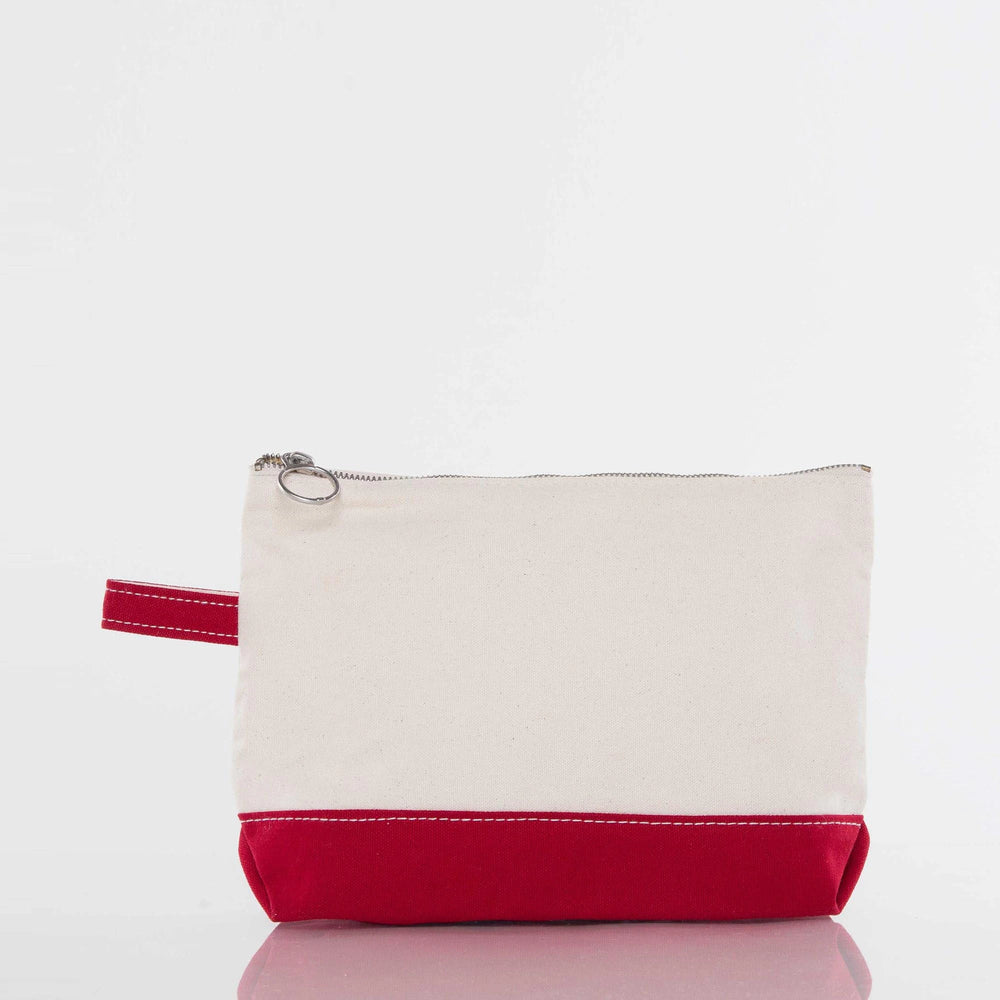 Red Makeup Bag - Petite & Sassy Designs