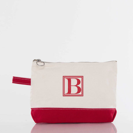 Red Makeup Bag - Petite & Sassy Designs