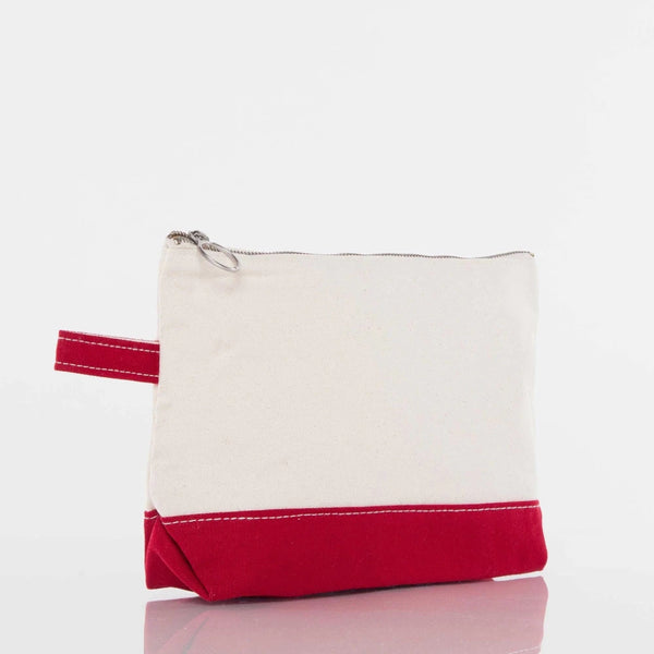 Red Makeup Bag - Petite & Sassy Designs