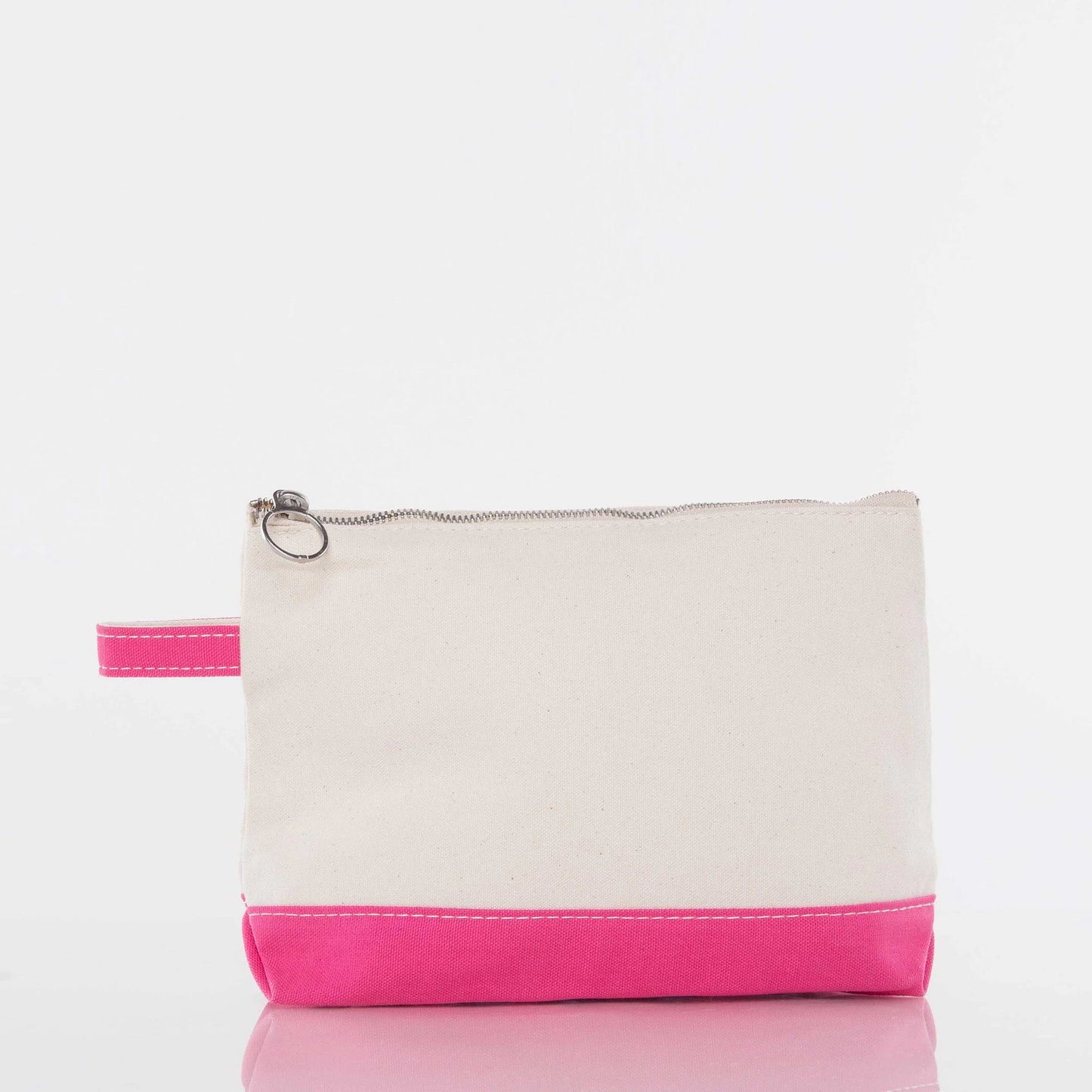 Hot Pink Makeup Bag - Petite & Sassy Designs