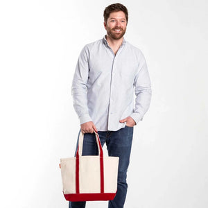 Red Medium Classic Tote - Petite & Sassy Designs