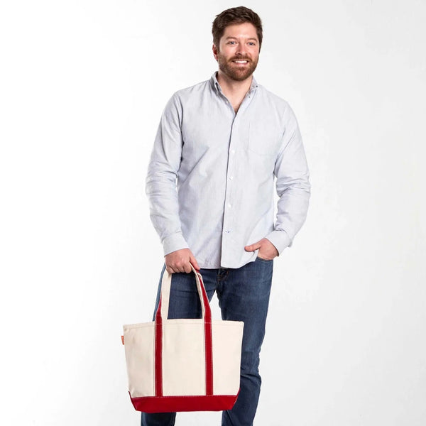 Red Medium Classic Tote - Petite & Sassy Designs
