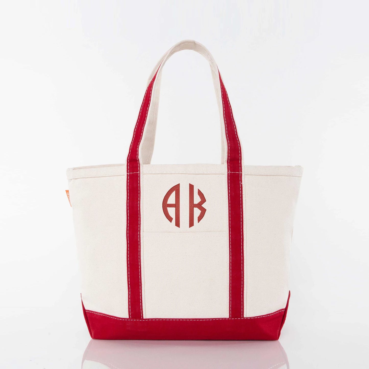 Red Medium Classic Tote - Petite & Sassy Designs