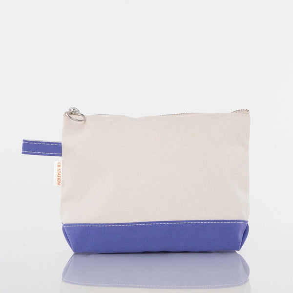 Purple Makeup Bag - Petite & Sassy Designs