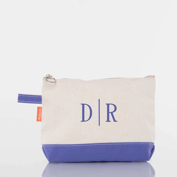 Purple Makeup Bag - Petite & Sassy Designs