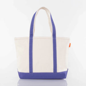 Purple Medium Classic Tote - Petite & Sassy Designs