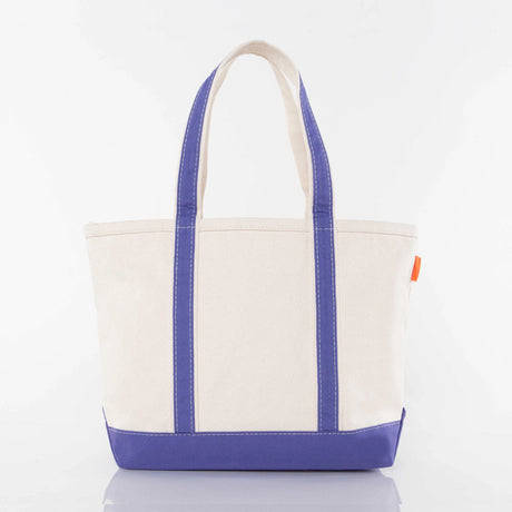 Purple Medium Classic Tote - Petite & Sassy Designs