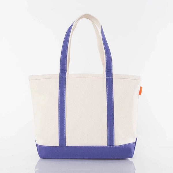 Purple Medium Classic Tote - Petite & Sassy Designs