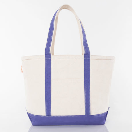 Purple Medium Classic Tote - Petite & Sassy Designs