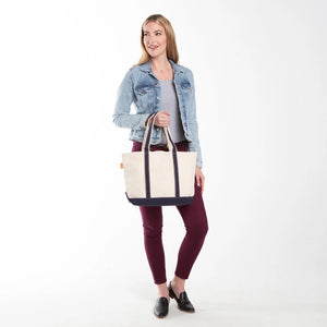 Purple Medium Classic Tote - Petite & Sassy Designs