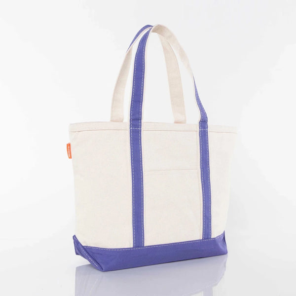 Purple Medium Classic Tote - Petite & Sassy Designs