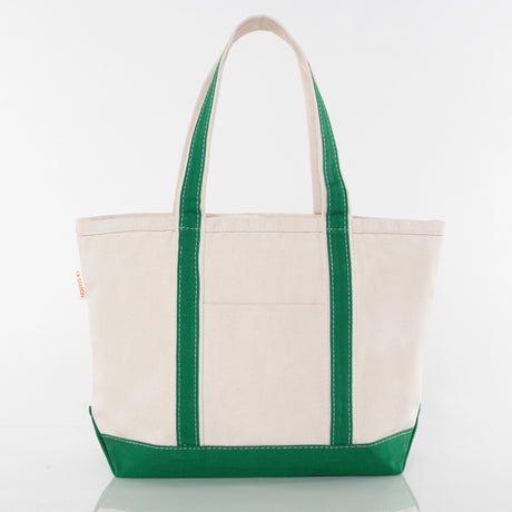 Green Medium Classic Tote - Petite & Sassy Designs