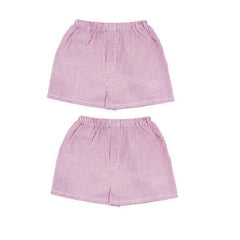 Red Seersucker Shorts - Petite & Sassy Designs