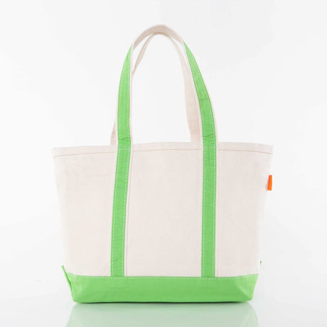Lime Green Medium Classic Tote - Petite & Sassy Designs