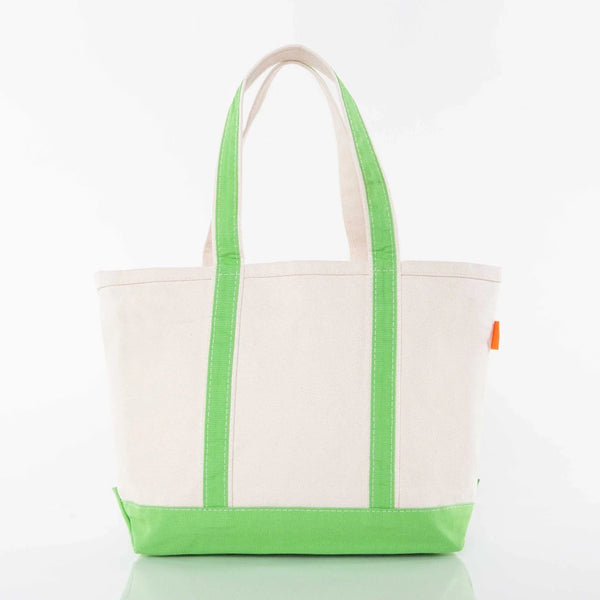 Lime Green Medium Classic Tote - Petite & Sassy Designs
