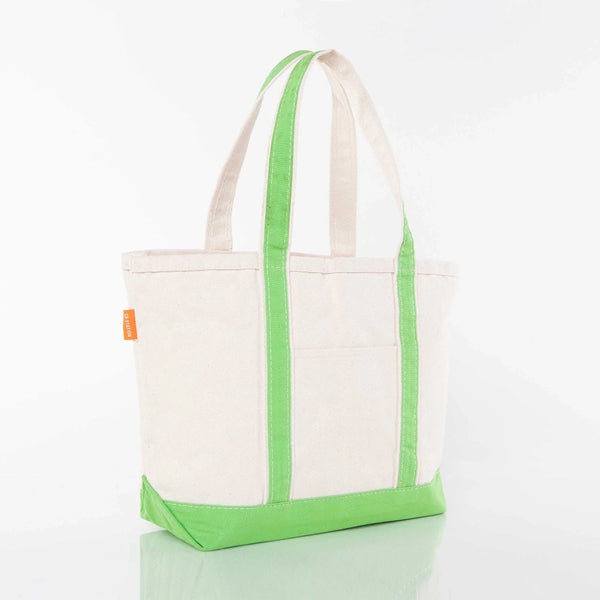 Lime Green Medium Classic Tote - Petite & Sassy Designs