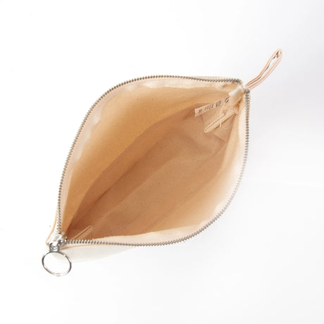 Tan Makeup Bag - Petite & Sassy Designs