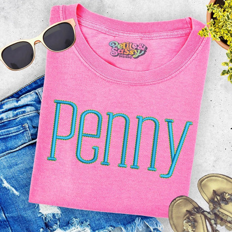 Tall Name Tee - Petite & Sassy Designs