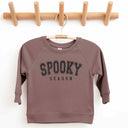 Spooky Season Organic Cotton Lightweight Crewneck Pullover - Petite & Sassy Designs